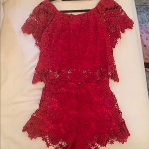 Night cap crochet set